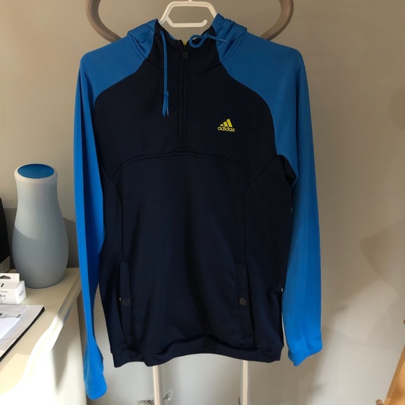 Adidas climacool half zip hoodie sweater - Picture 2 of 9